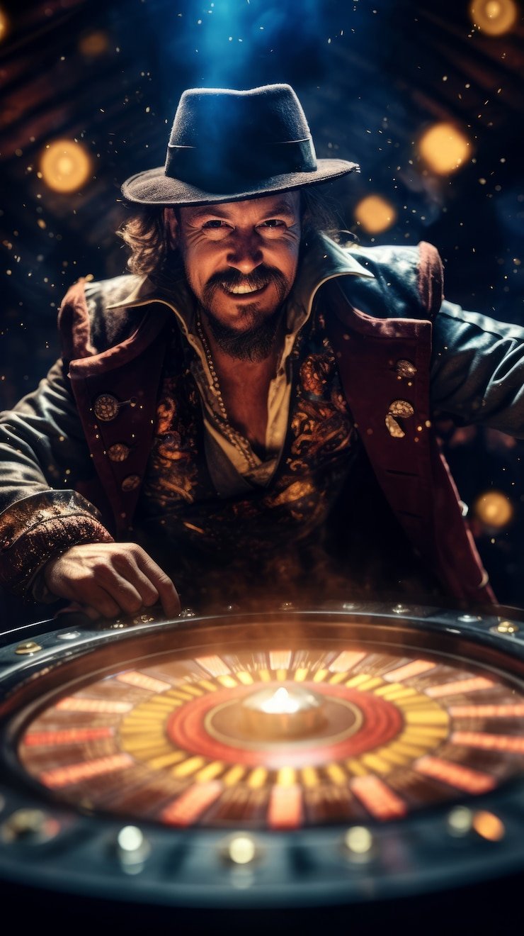 Baccarat Habanero dengan kartu pemain dan banker serta chat real-time